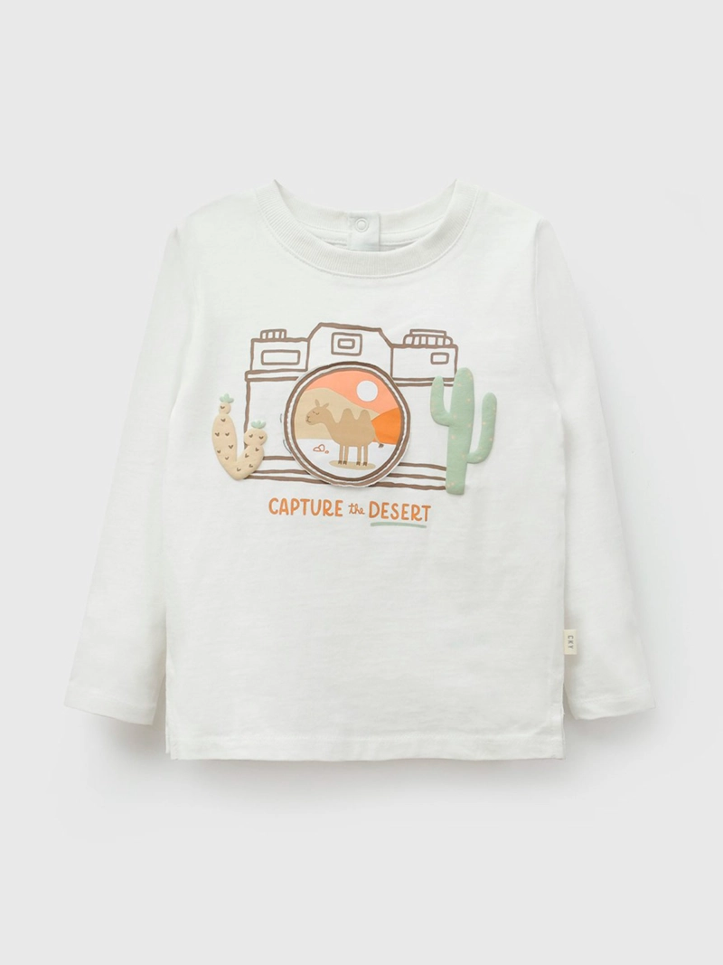 POLERA NIÑO COLLOKY MANGA LARFA  - 1