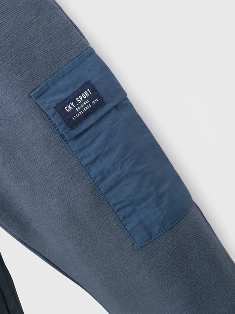 PANTALÓN DE BUZO NIÑO COLLOKY CARGO - 6