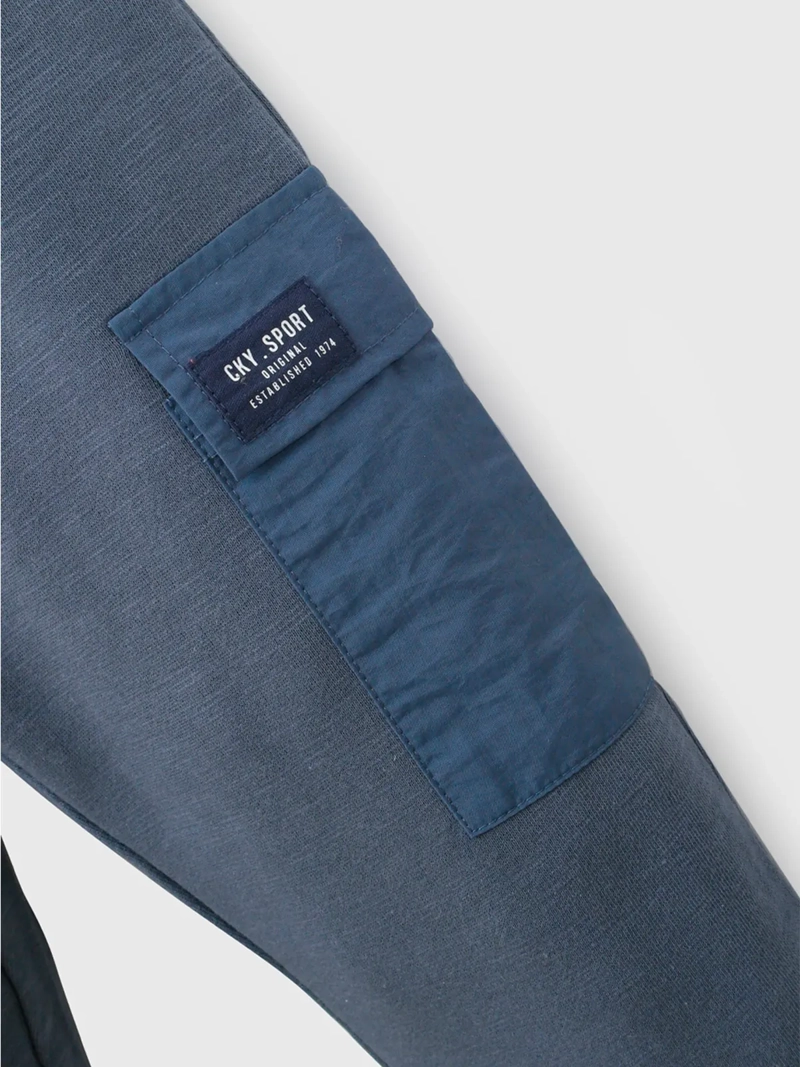 PANTALÓN DE BUZO NIÑO COLLOKY CARGO - 3