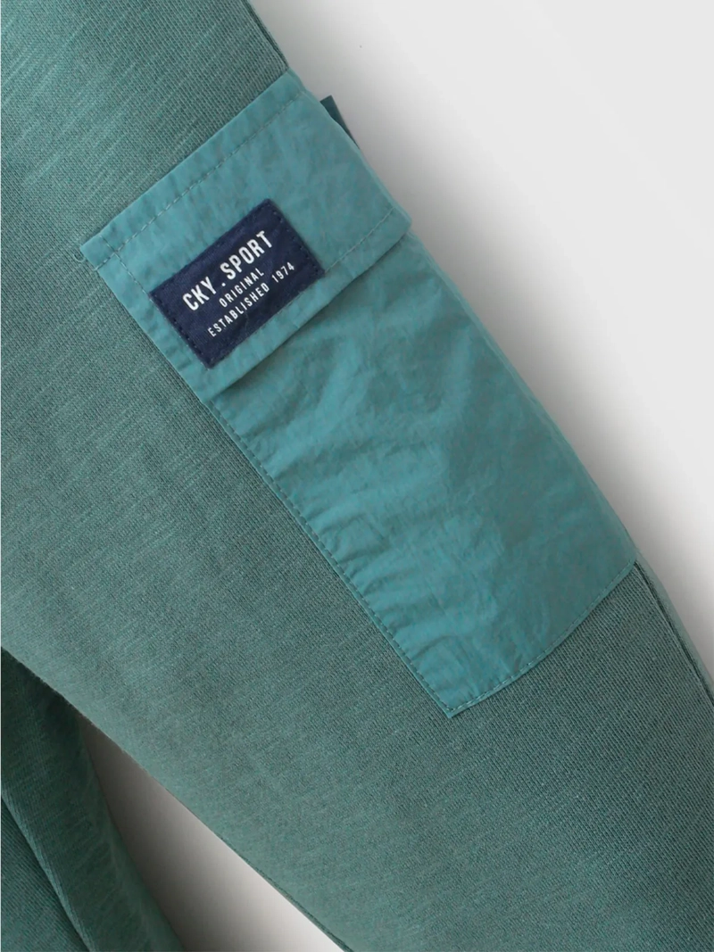 PANTALÓN DE BUZO NIÑO COLLOKY CARGO - 3
