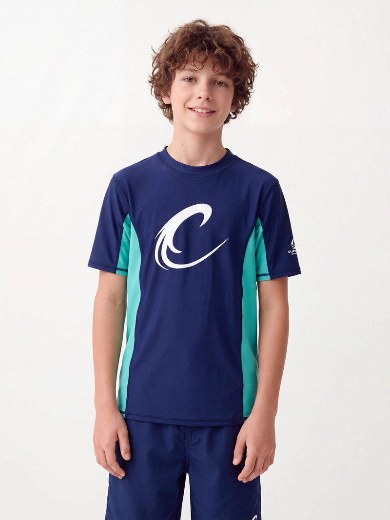 POLERA TRAJE DE BAÑO NIÑO CLOUDBREAK FILTRO UV - 1