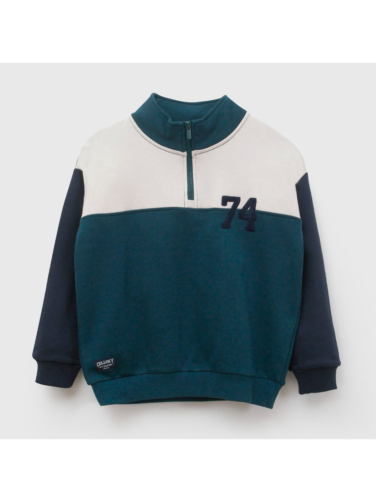POLERÓN NIÑO COLLOKY CUELLO ZIP - 1
