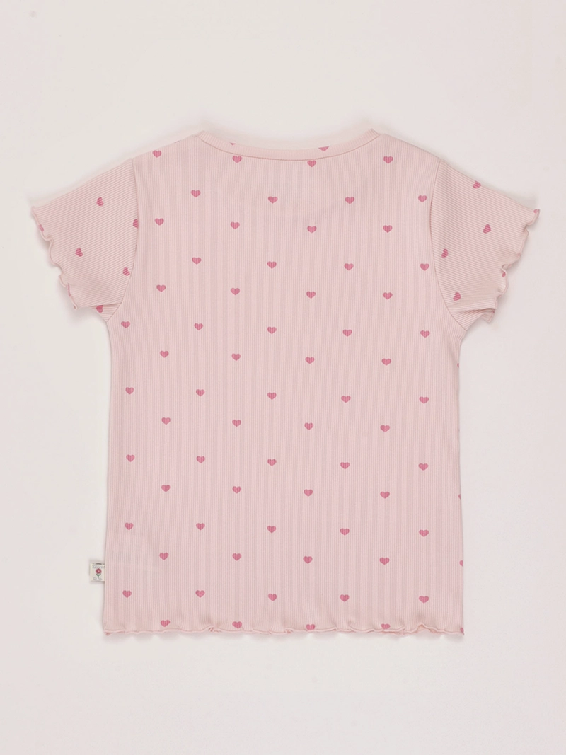 POLERA NIÑA HARVEST ALGODÓN MANGA CORTA PRINT - 2