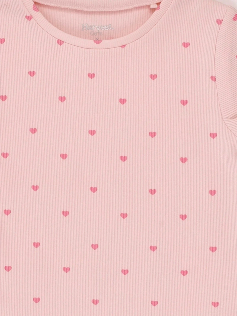 POLERA NIÑA HARVEST ALGODÓN MANGA CORTA PRINT - 4