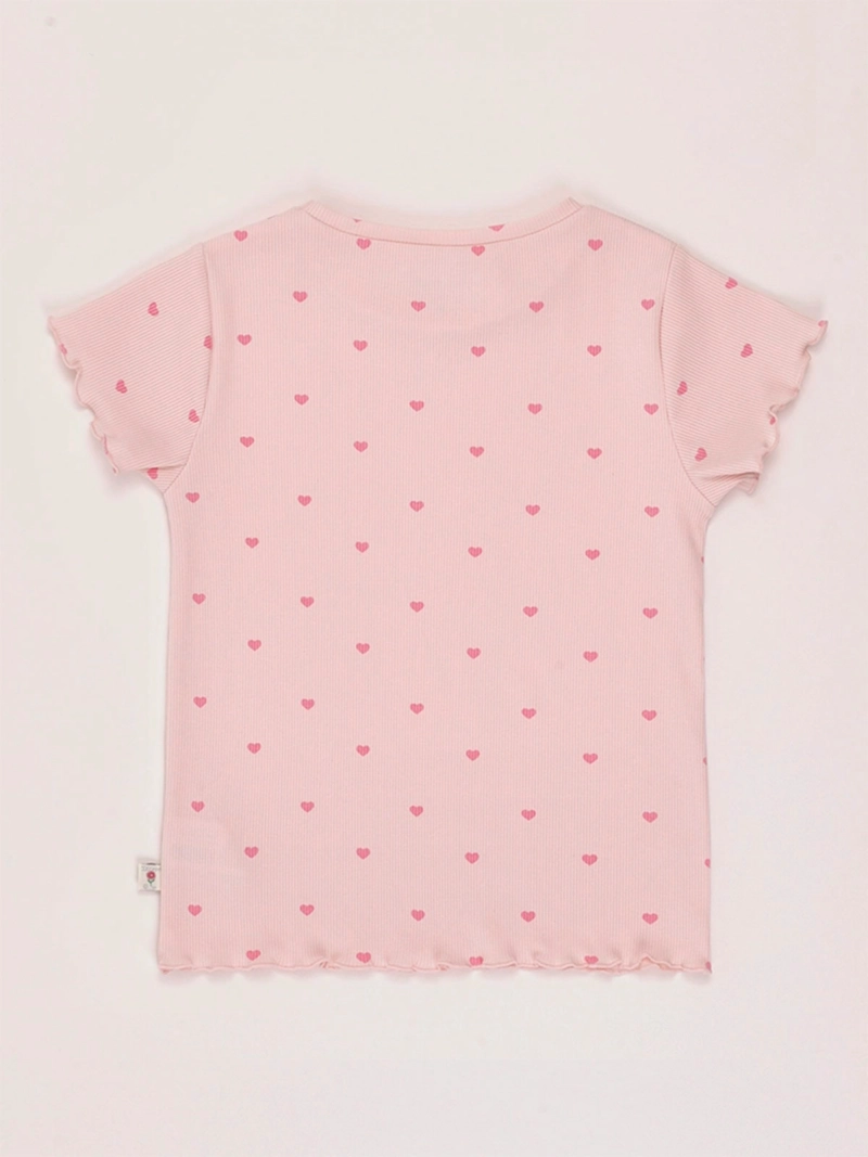 POLERA NIÑA HARVEST ALGODÓN MANGA CORTA PRINT - 2