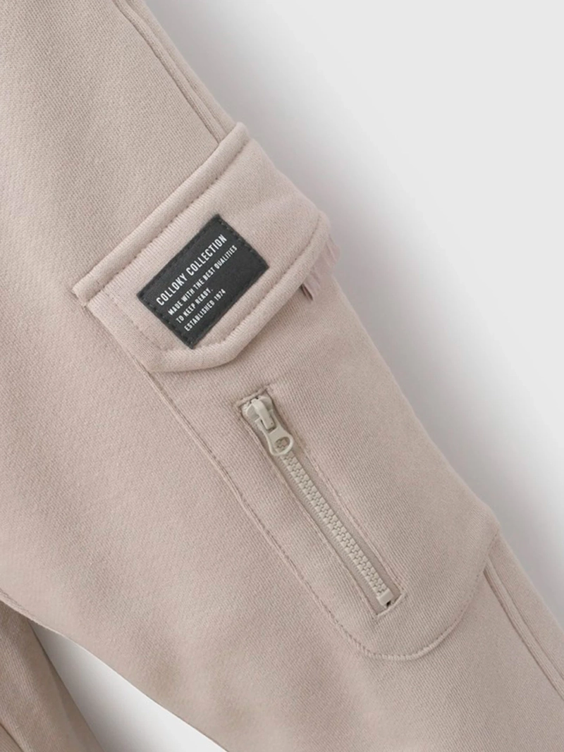 PANTALÓN DE BUZO NIÑO COLLOKY CARGO - 6