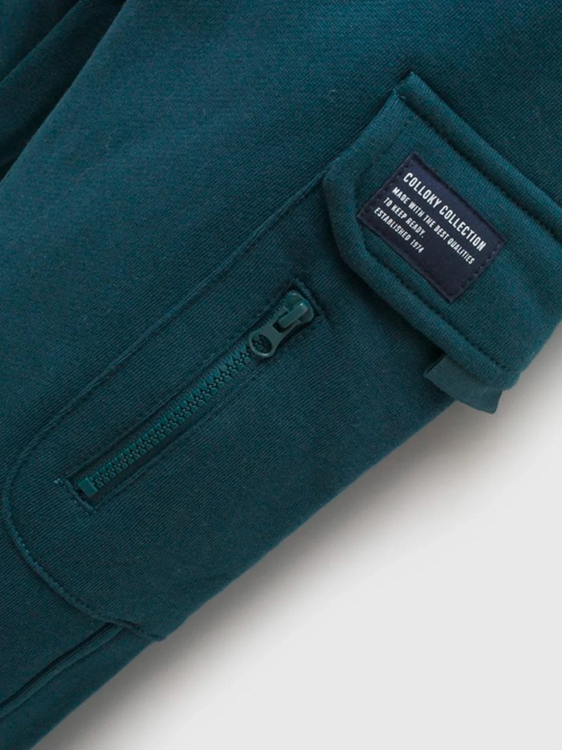 PANTALÓN DE BUZO NIÑO COLLOKY CARGO - 3