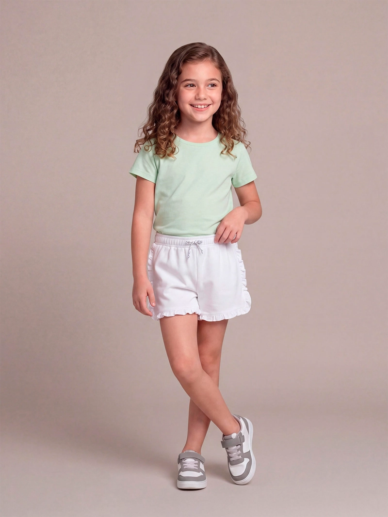 SHORT NIÑA HARVEST ALGODÓN VUELOS