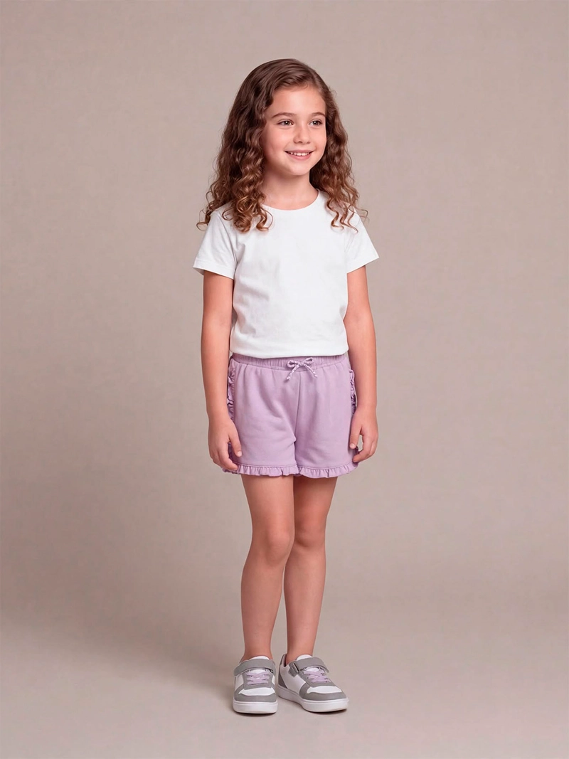SHORT NIÑA HARVEST ALGODÓN VUELOS