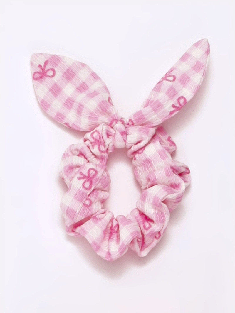 VESTIDO NIÑA HARVEST TEXTURA CON SCRUNCHIE - 3