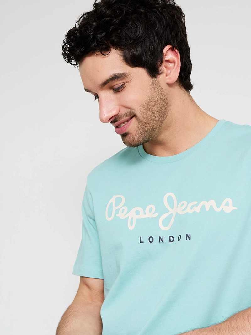 POLERA HOMBRE PEPE JEANS CUELLO REDONDO BASICA - 3