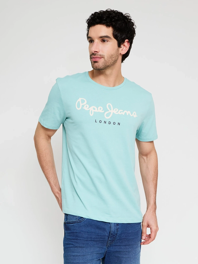 POLERA HOMBRE PEPE JEANS CUELLO REDONDO BASICA