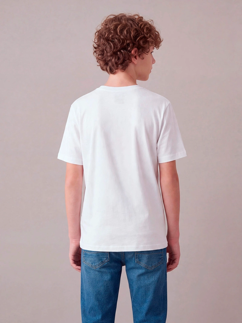 POLERA NIÑO CLOUDBREAK ALGODÓN MANGA CORTA - 2