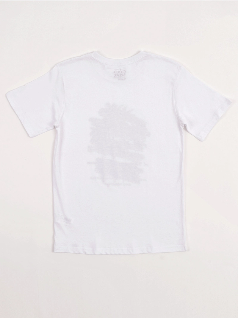 POLERA NIÑO CLOUDBREAK ALGODÓN MANGA CORTA - 4