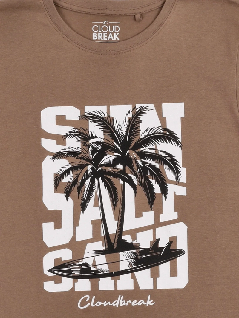 POLERA NIÑO CLOUDBREAK ALGODÓN MANGA CORTA - 5