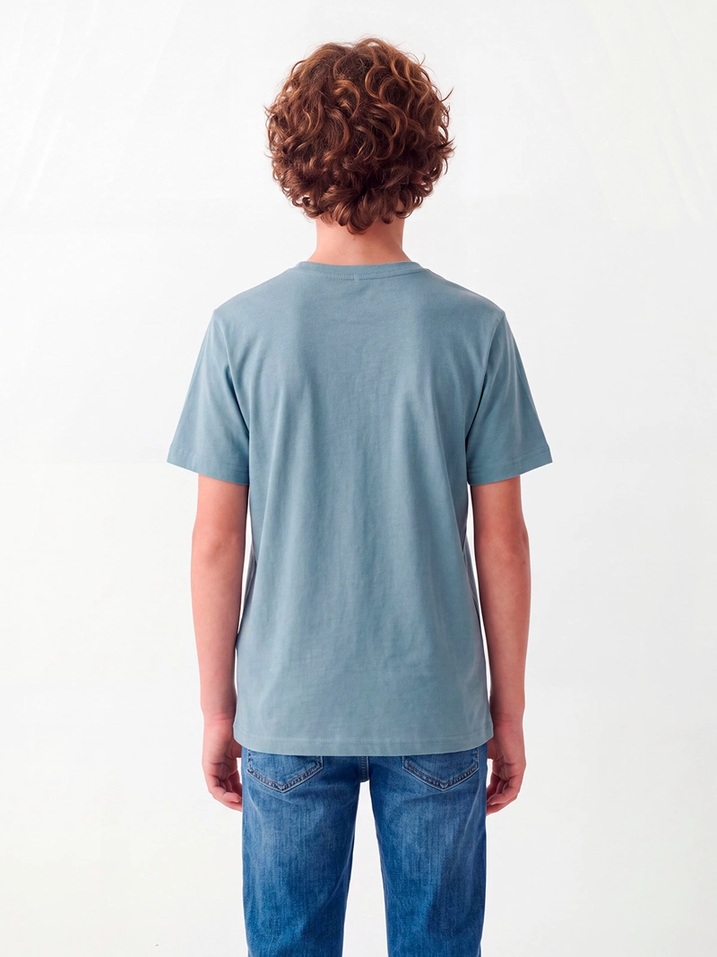 POLERA NIÑO CLOUDBREAK ALGODÓN MANGA CORTA - 2