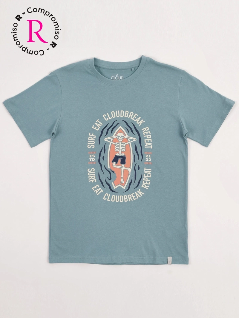 POLERA NIÑO CLOUDBREAK ALGODÓN MANGA CORTA - 3