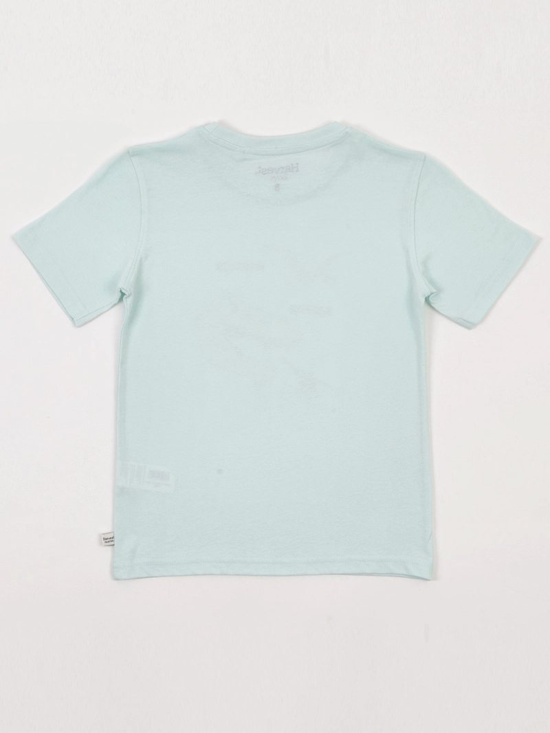 POLERA NIÑO HARVEST ALGODÓN MANGA CORTA - 4