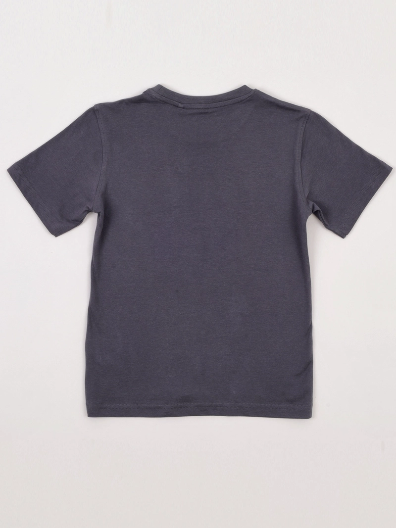 POLERA NIÑO HARVEST ALGODÓN MANGA CORTA - 4
