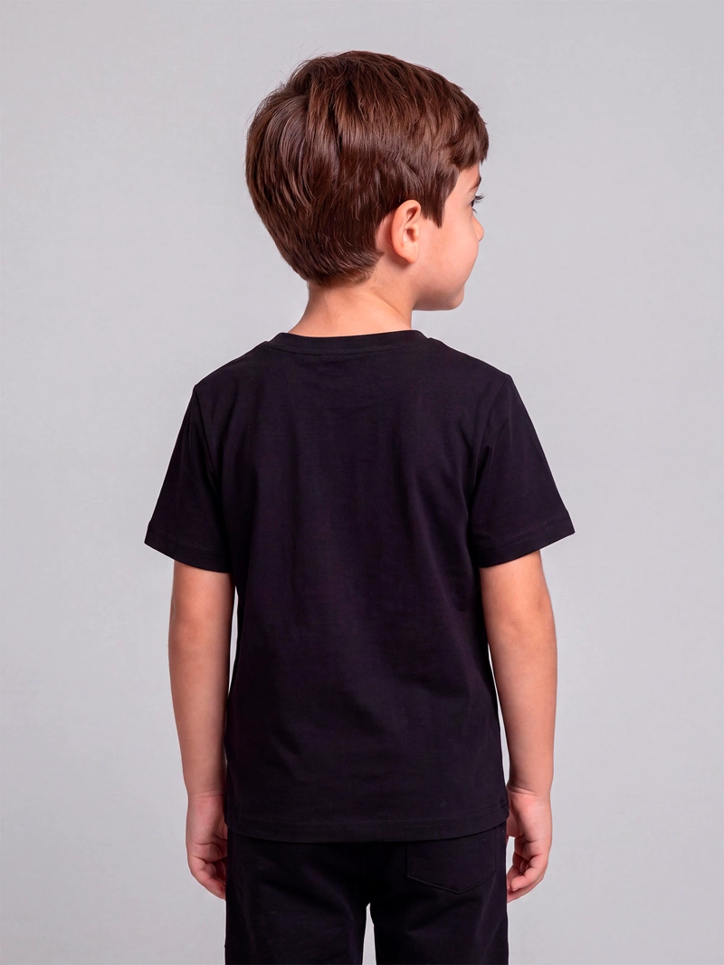 POLERA NIÑO HARVEST ALGODÓN MANGA CORTA - 2