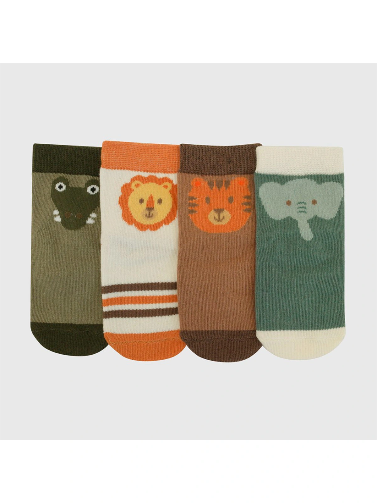 PACK X4 CALCETINES NIÑO COLLOKY ANIMALES - 1