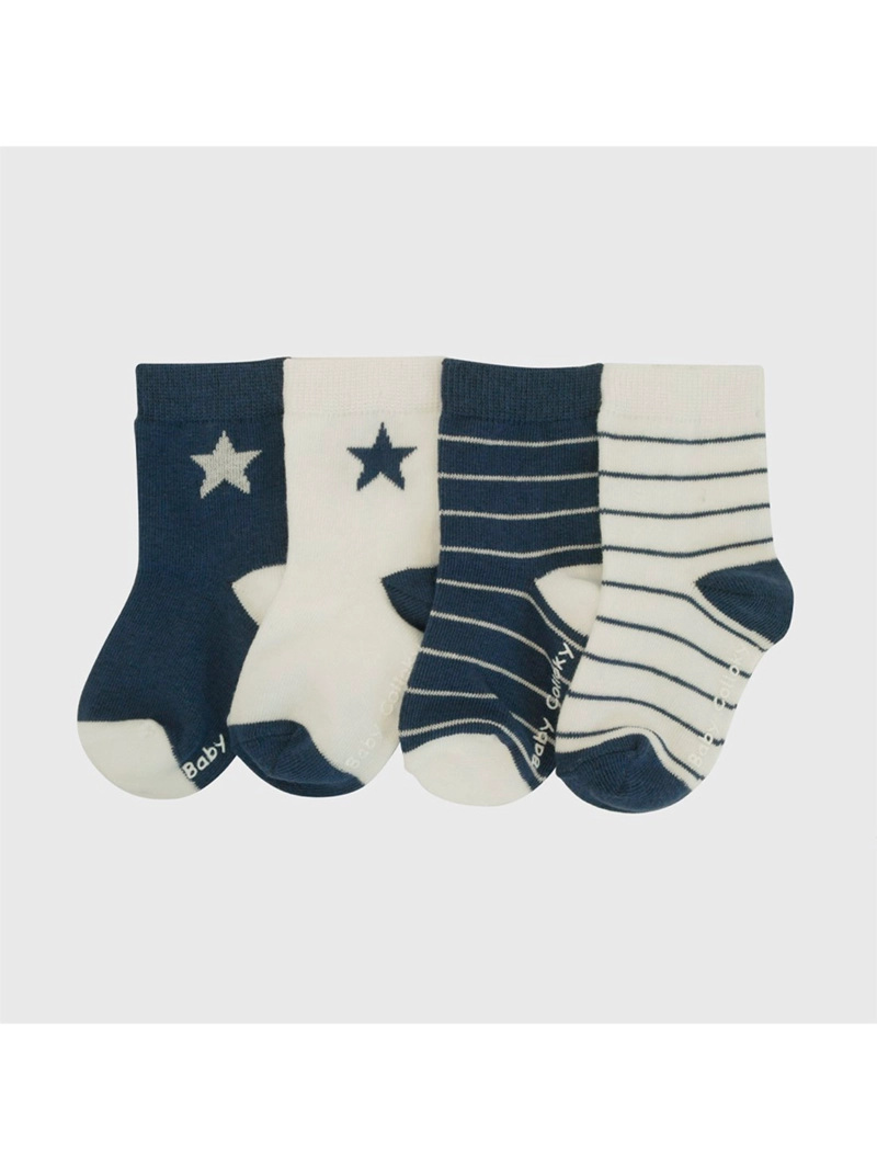 PACK X4 CALCETINES NIÑO COLLOKY DEPORTIVO - 1