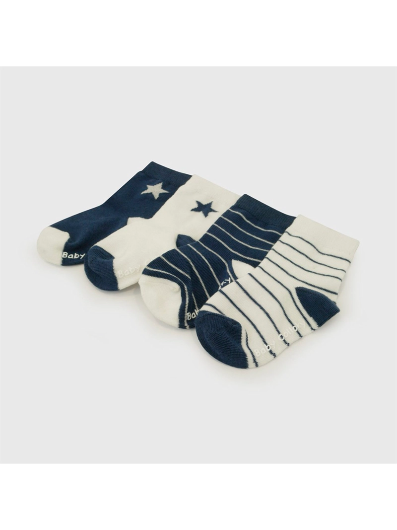 PACK X4 CALCETINES NIÑO COLLOKY DEPORTIVO - 2