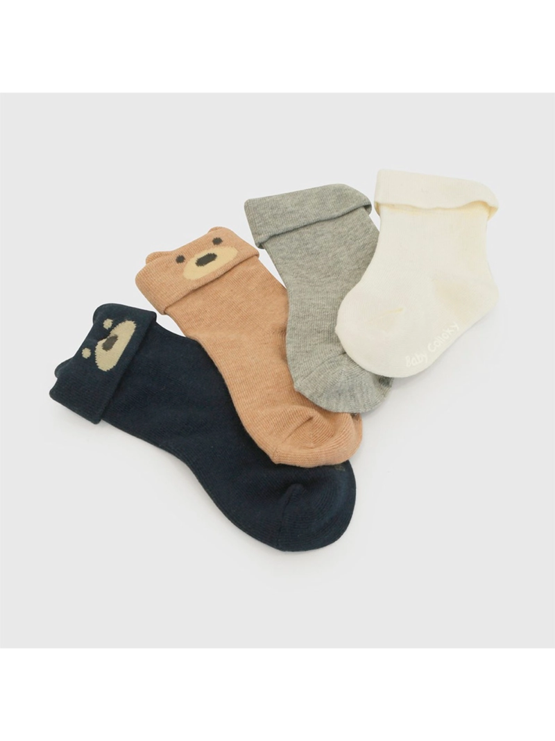 PACK X4 CALCETINES NIÑO COLLOKY OSO - 3