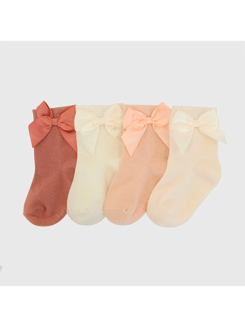 PACK X4 CALCETINES NIÑA COLLOKY ALGODÓN - 1