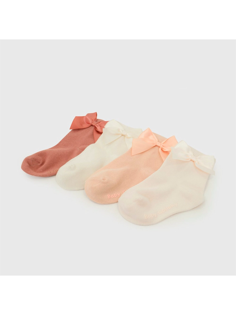 PACK X4 CALCETINES NIÑA COLLOKY ALGODÓN - 2