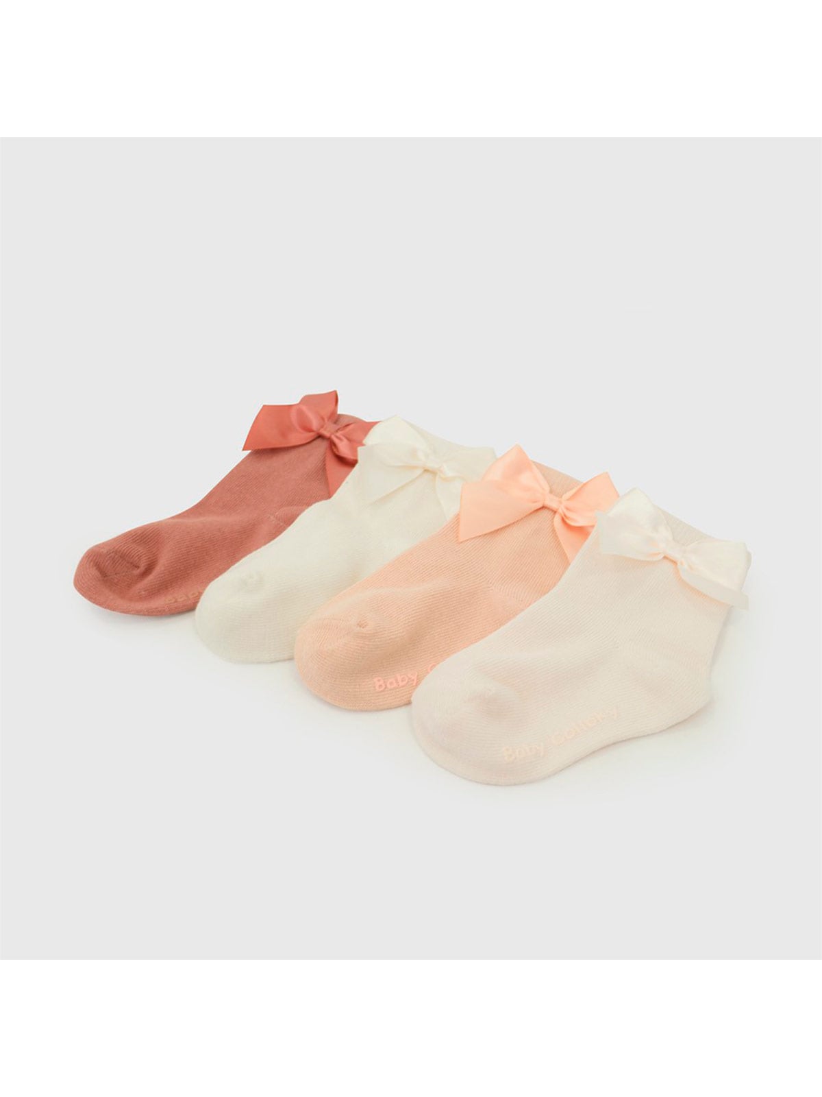 PACK X4 CALCETINES NIÑA COLLOKY ALGODÓN - 2