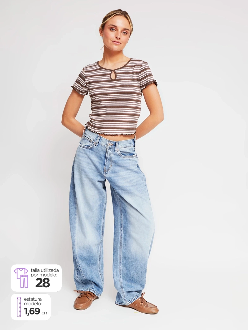 JEANS MUJER PEPE JEANS ALGODÓN  - 1