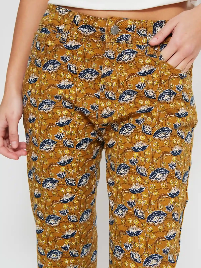 PANTALÓN MUJER PEPE JEANS ALGODÓN  - 4
