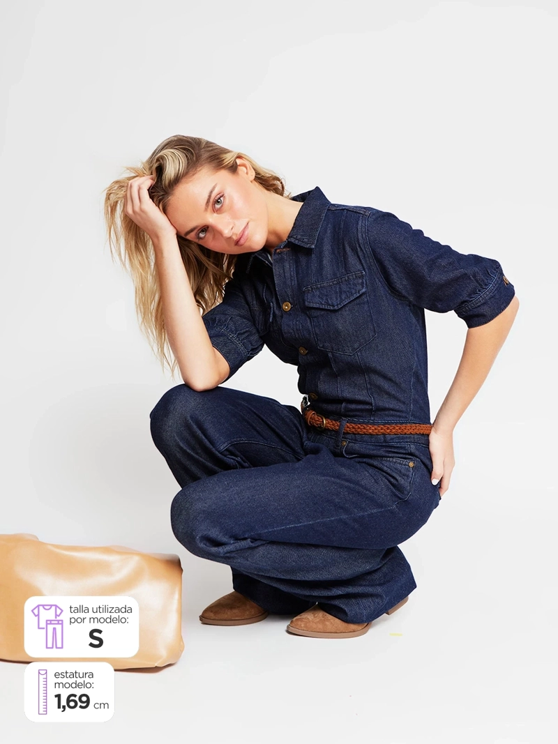 ENTERITO MUJER PEPE JEANS ALGODÓN  - 1