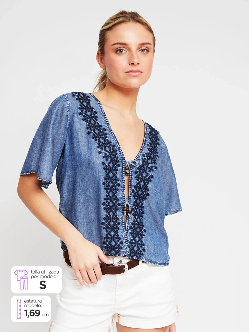 BLUSA MUJER PEPE JEANS  - 1