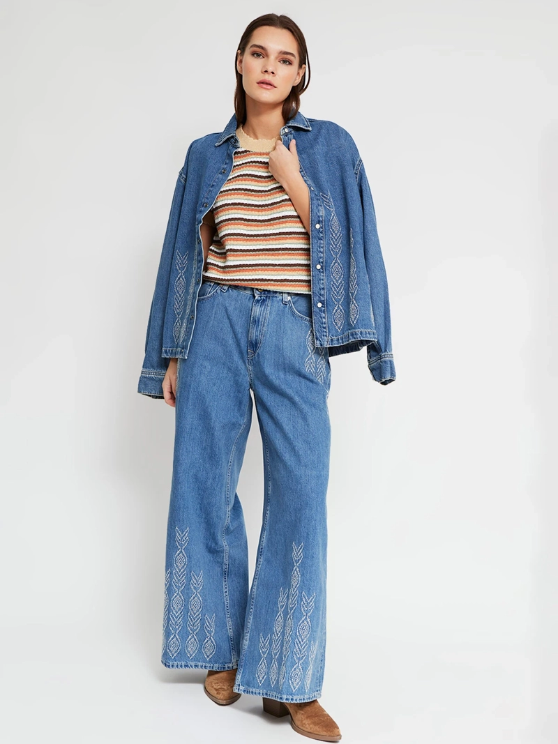 BLUSA MUJER PEPE JEANS ALGODÓN  - 5