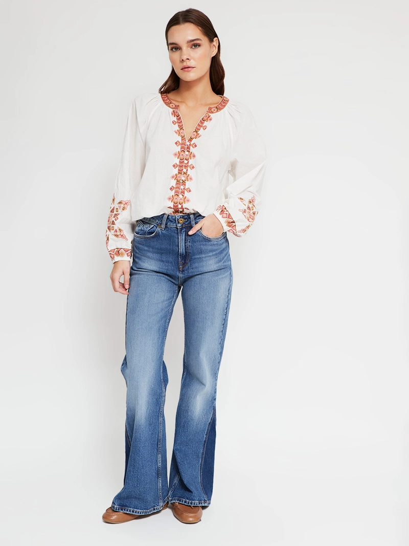 BLUSA MUJER PEPE JEANS ALGODÓN  - 4
