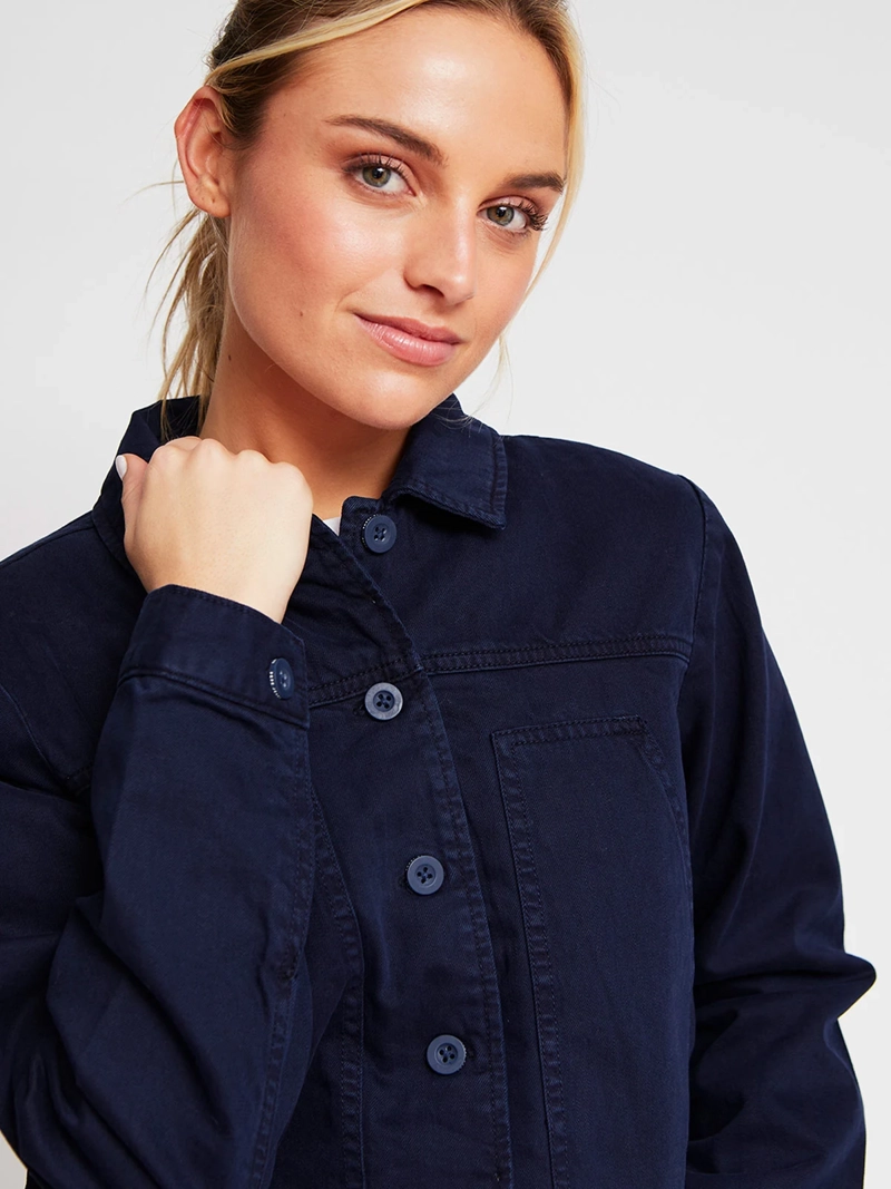 CHAQUETA MUJER PEPE JEANS ALGODÓN  - 3