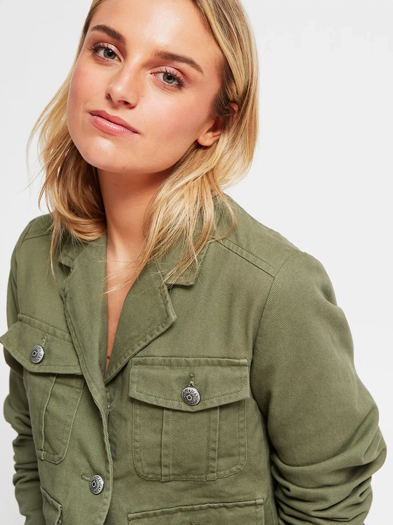 CHAQUETA MUJER PEPE JEANS ALGODÓN  - 3