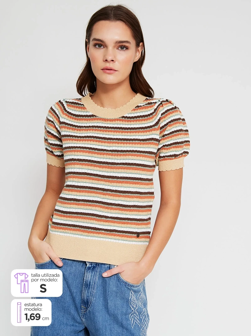 SWEATER MUJER PEPE JEANS ALGODÓN  - 1