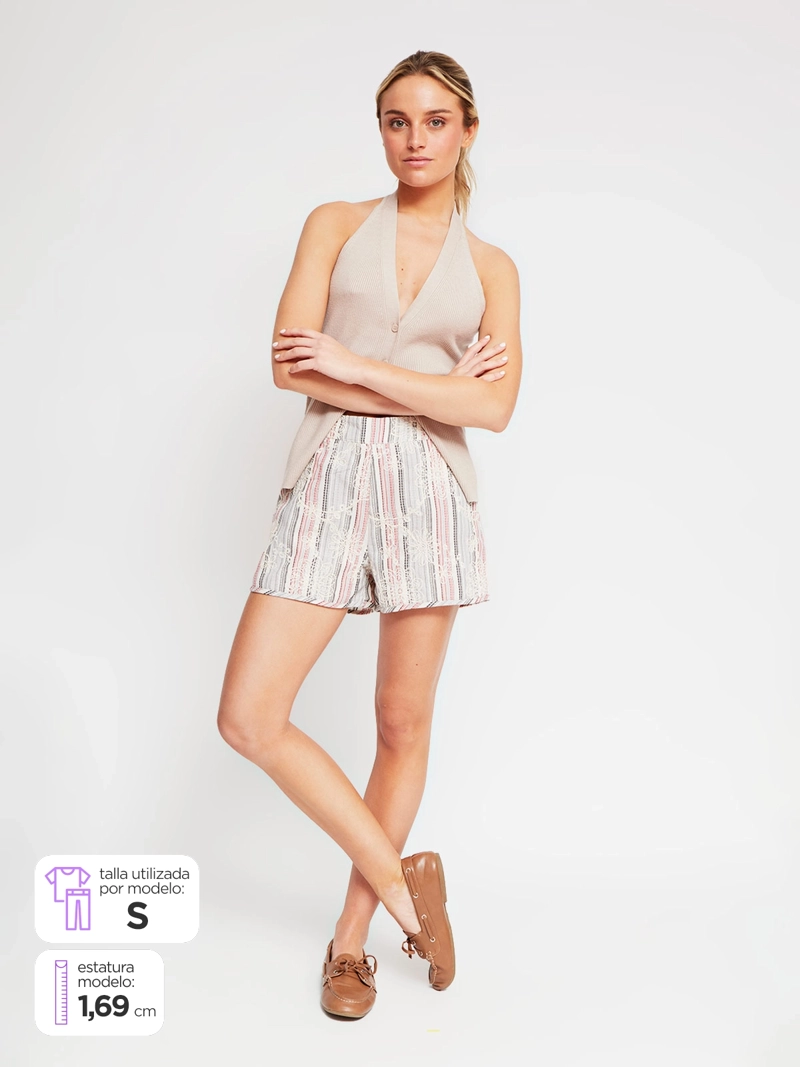 SHORT MUJER PEPE JEANS ALGODÓN  - 1