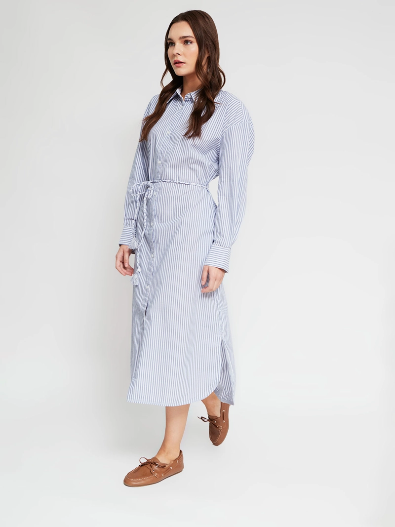 VESTIDO MUJER PEPE JEANS ALGODÓN RAYAS - 2