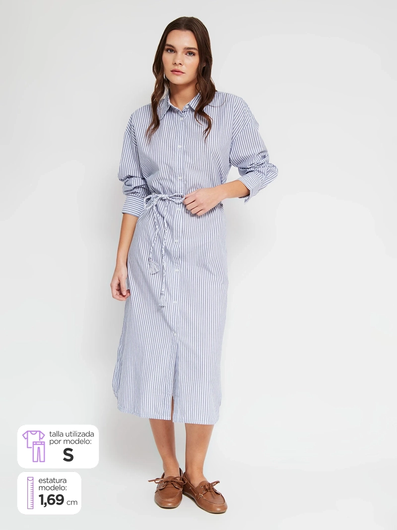 VESTIDO MUJER PEPE JEANS ALGODÓN  - 1