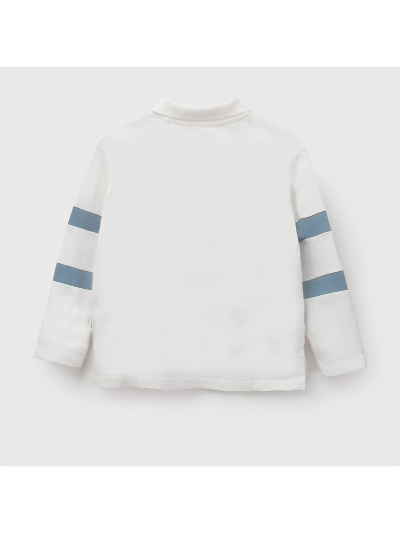 POLERA NIÑO COLLOKY MANGA LARGA ALGODÓN NYC - 2