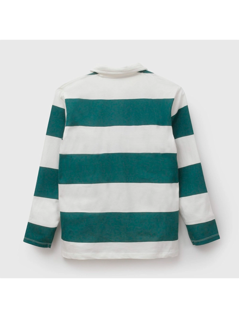 POLERA NIÑO COLLOKY MANGA LARGA ALGODÓN RAYAS - 2