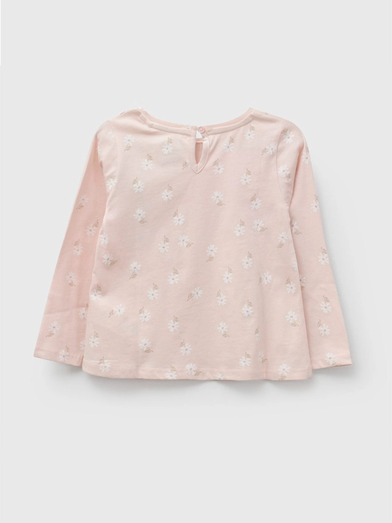 POLERA NIÑA COLLOKY MANGA LARGA ALGODÓN BLONDE - 2
