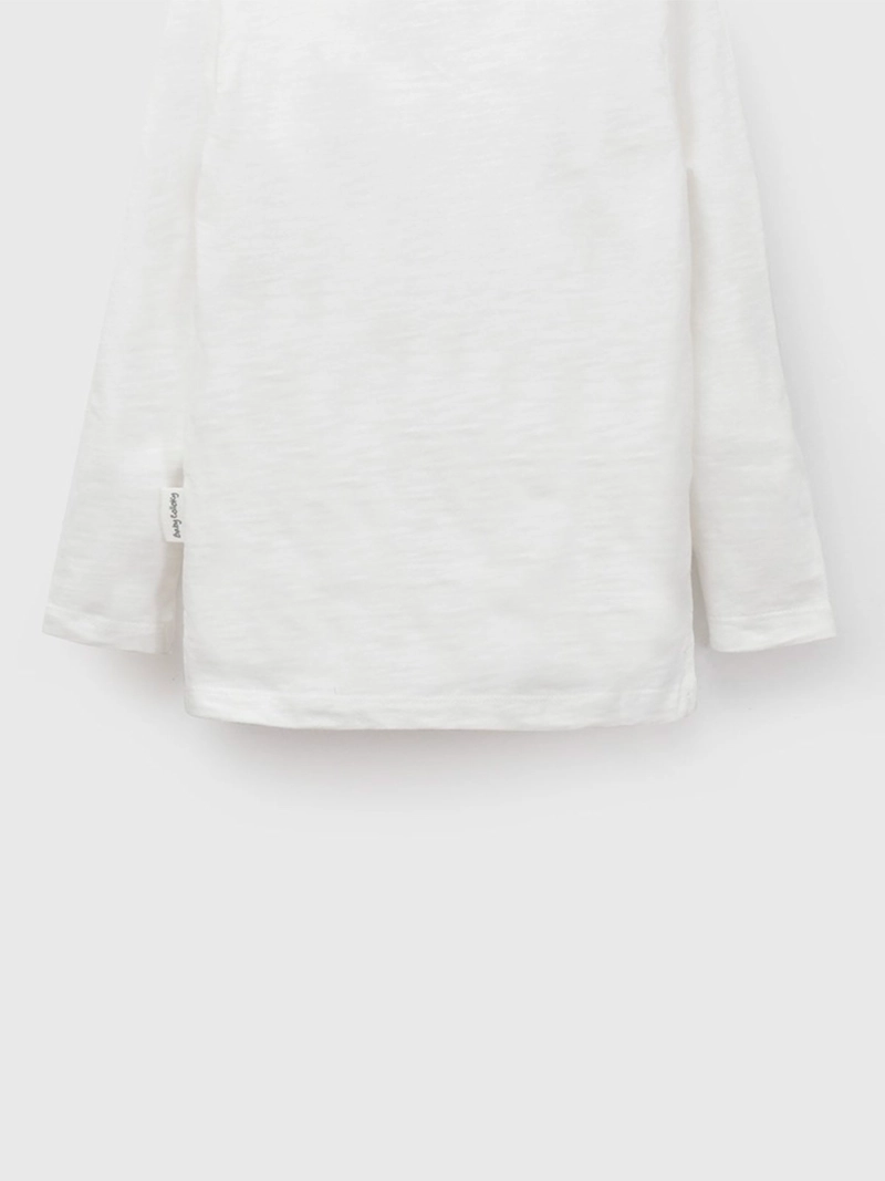 POLERA NIÑO COLLOKY MANGA LARGA ALGODÓN BOTONES - 2