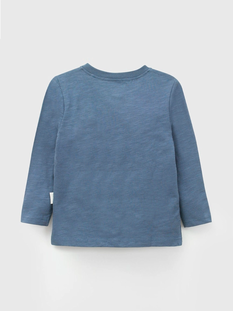 POLERA NIÑO COLLOKY MANGA LARGA ALGODÓN BOTONES - 5