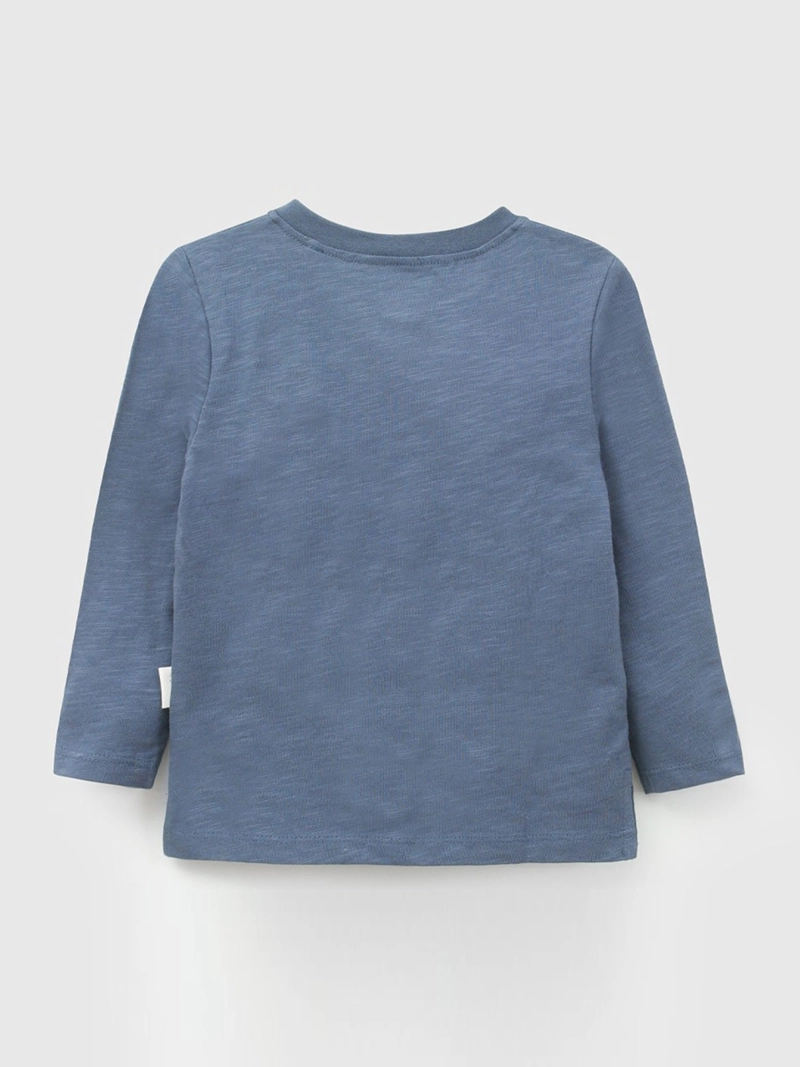 POLERA NIÑO COLLOKY MANGA LARGA ALGODÓN BOTONES - 2