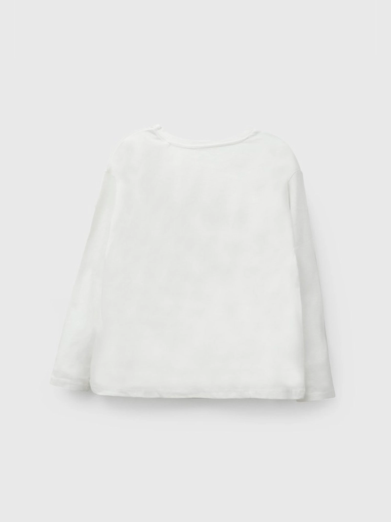 POLERA NIÑA COLLOKY MANGA LARGA ALGODÓN LENTE - 2